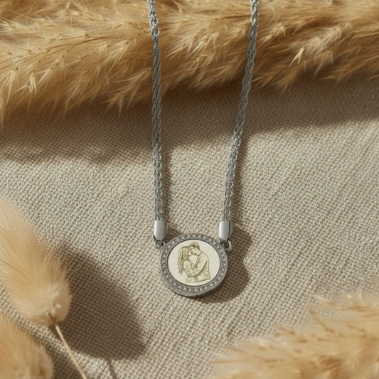 Collar Giratorio Personalizado “Eterno” Plata