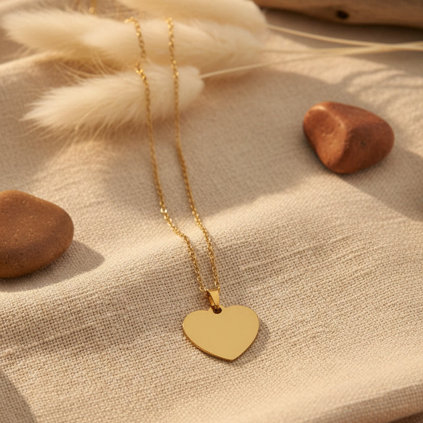 Collar Corazón Eterno Personalizado