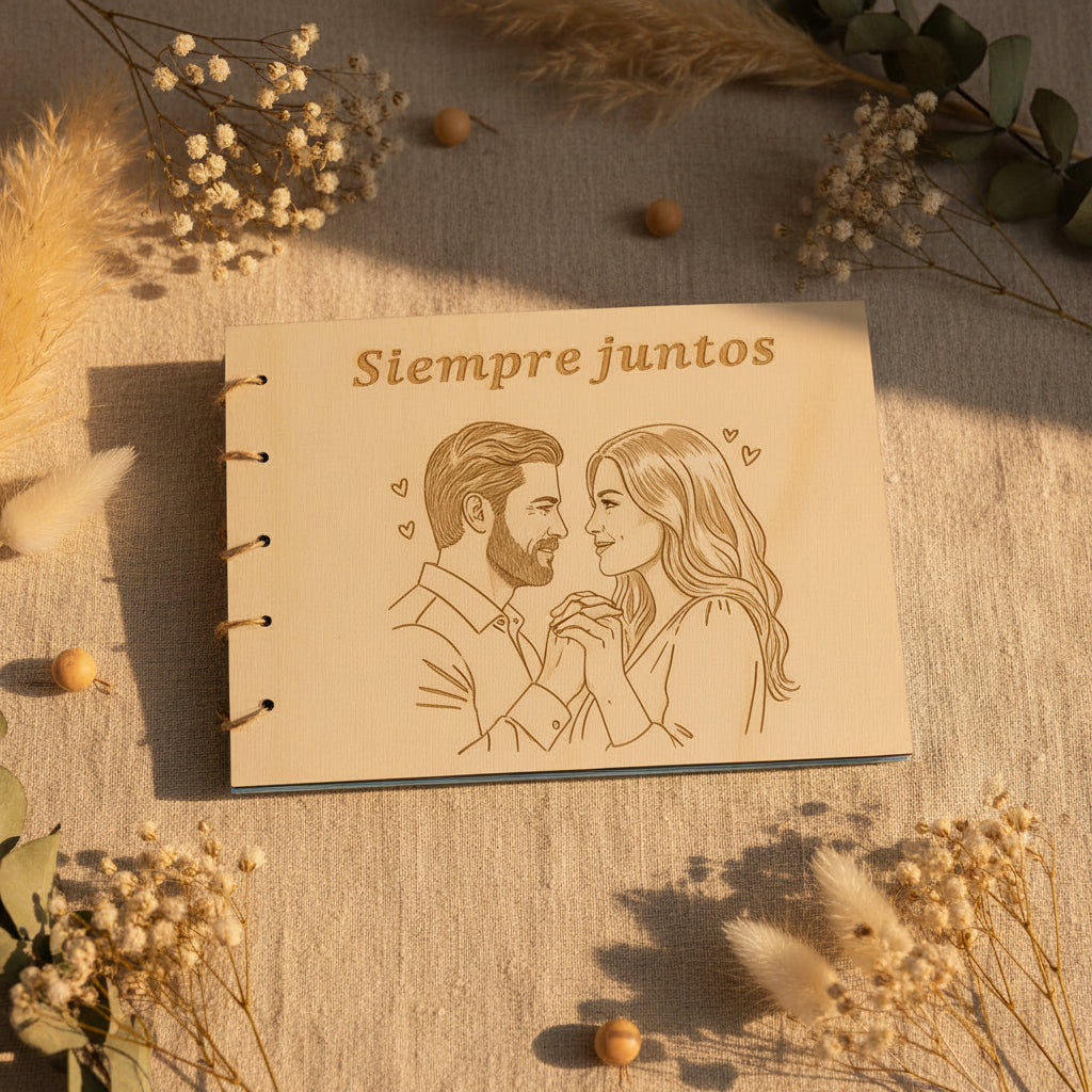 Álbum de recuerdos personalizado San Valentin