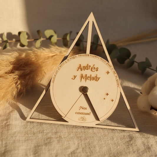 Invitación Giratoria - Howarts