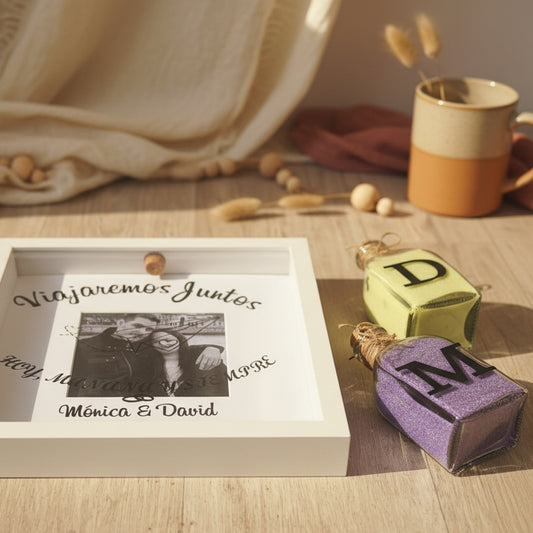 “Nuestro Viaje Juntos” – Cuadro personalizado para Ritual de la Arena